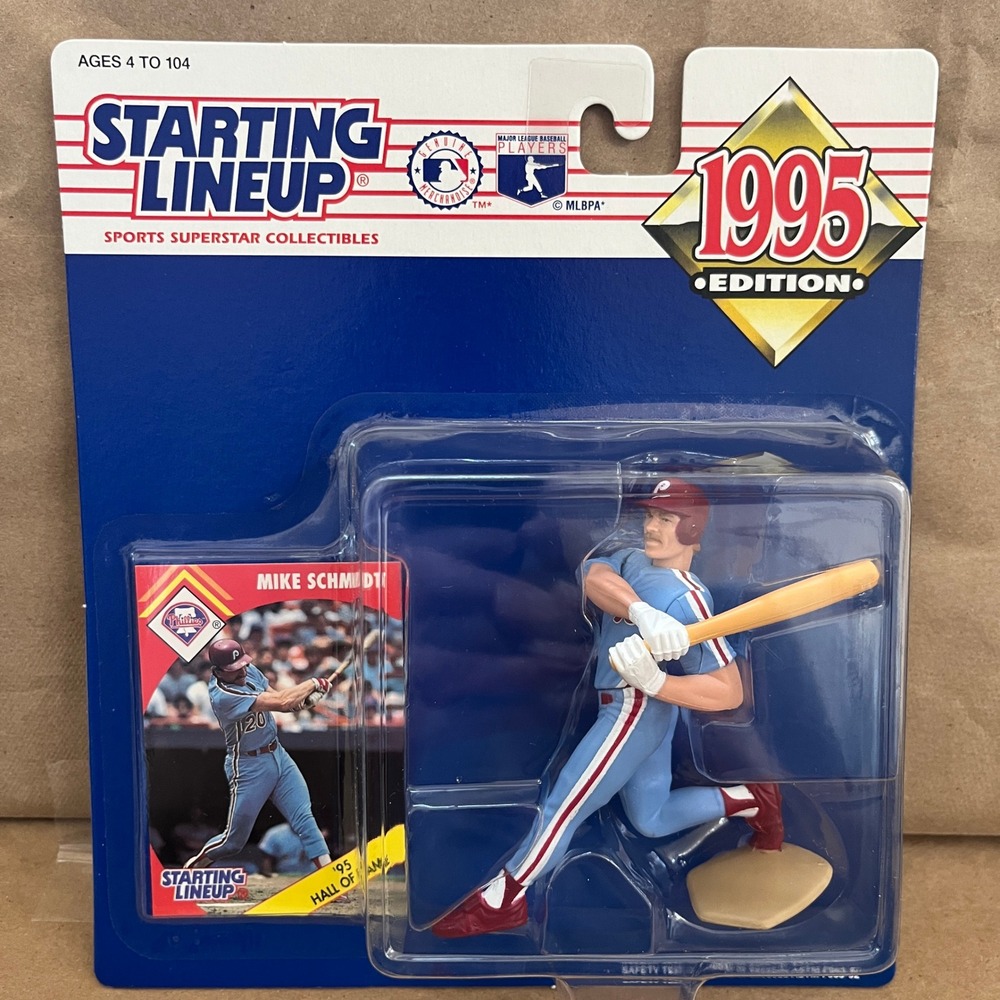 1995 Starting Lineup Mike Schmidt Philadelphia Phillies Hall of Fame Figure NEW